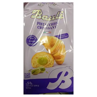 Bauli pistachio cream croissants, 250 g