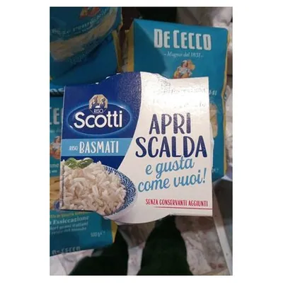 Riso Scotti Apri Scalda & Gusta Basmati rice, 200 g