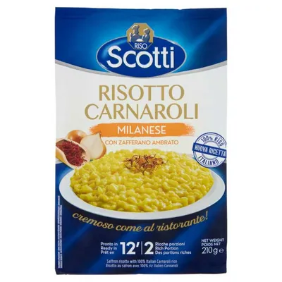 Riso Scotti Milanese style risotto, 210 g