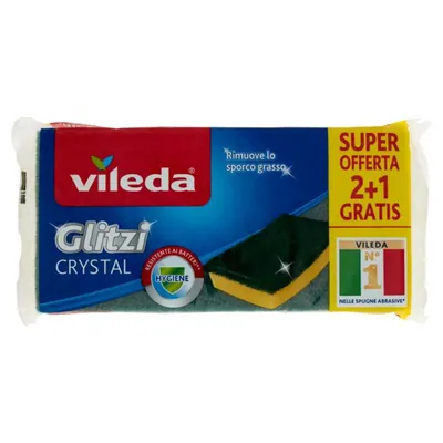 Vileda Glitzi Crystal, 2 + 1 шт