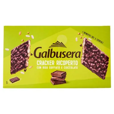 Galbusera Зерновое печенье в шоколадной глазури, 150 г