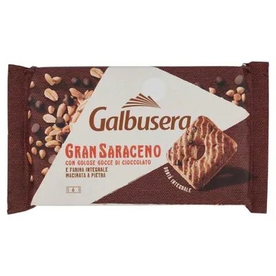 Galbusera Gran Saraceno buckwheat shortbread biscuits, 260 g