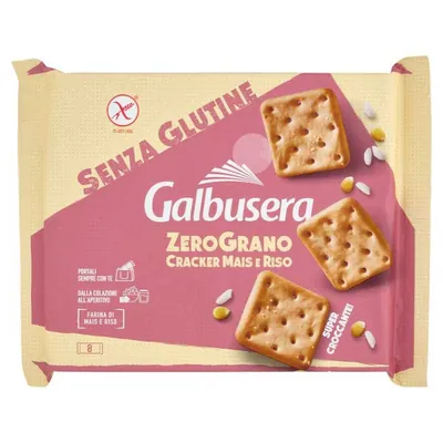 Galbusera Zerograno crackers, 320 g