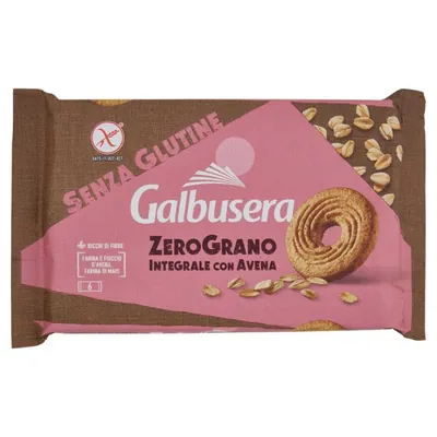 Galbusera Zerograno whole grain shortbread cookies, 220 g