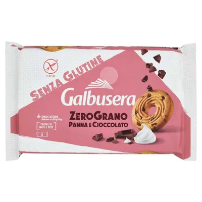 Galbusera Zerograno cream and cocoa shortbread cookies, 300 g