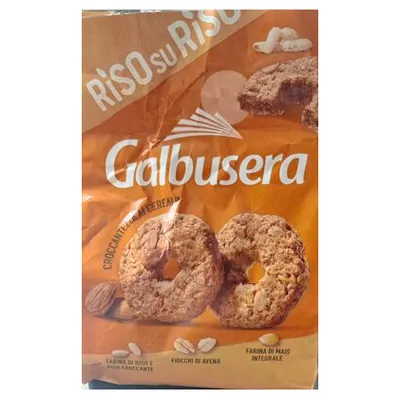 Galbusera Riso Su Riso rice and cereal biscuits, 290 g