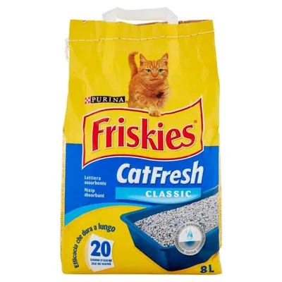 Purina Friskies Cat Fresh наполнитель для кошачьего туалета, 5 кг