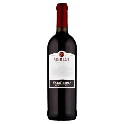 Zonin вино Ogni Giorno Merlot, 0,75 л