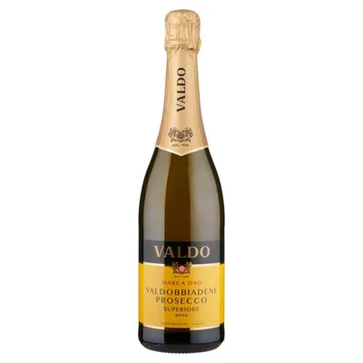 Valdo Игристое вино Prosecco Valdobbiadene Superiore DOCG Marca Oro Extra Dry, 0,75 л, 11%