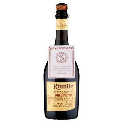 Riunite вино игристое Senzatempo Lambrusco Frizzante IGT Emilia, 0,75 л