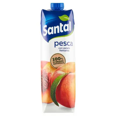 Santal Нектар персиковый с мякотью, 1 л