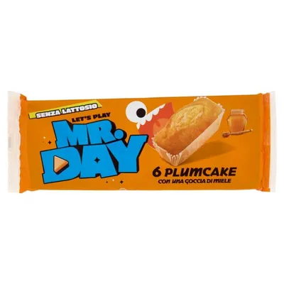 Mr.Day Plumcake с капелькой меда, 6 шт., 190 г