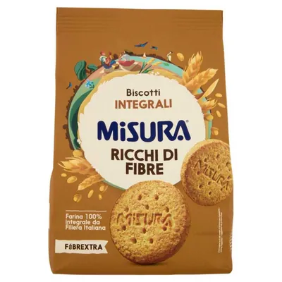 Misura Fibrextra whole grain biscuits, 330 g