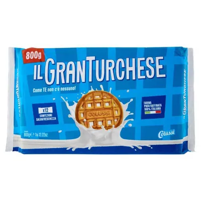 Colussi печенье Gran Turchese без пальмового масла, 800 г