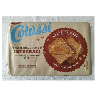 Colussi whole grain rusks, 320 g