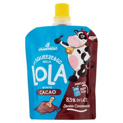 Granarolo Sqeeze&Go chocolate, 85 g