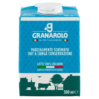 Granarolo Молоко ультрапастеризованное полужирное, 500 мл