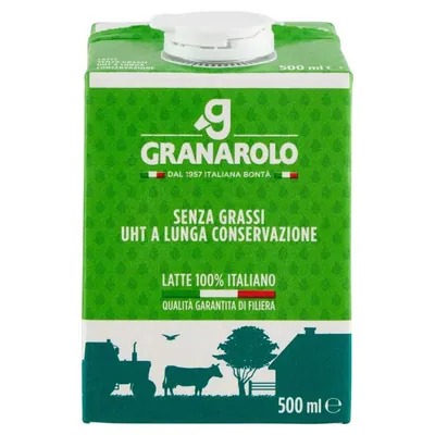Granarolo Молоко ультрапастеризованное обезжиренное, 500 мл
