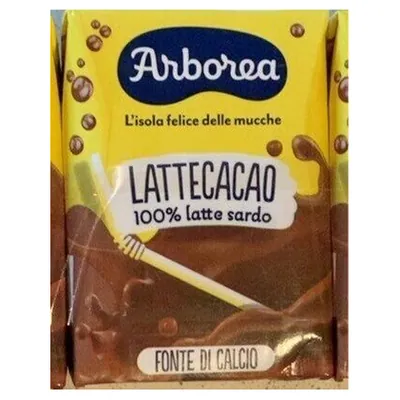 Arborea шоколадный молочный коктейль, 3х0,2 л