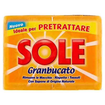 Sole yellow laundry soap, 250 g, 2 pcs