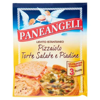 Paneangeli Pizzaiolo baking powder for pizza, 3 pcs × 45 g