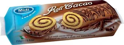 Midi Midì Roll Cacao cocoa sponge roll, 250 g