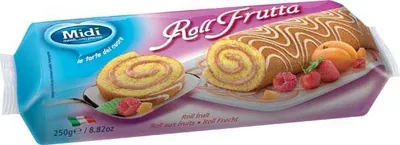 Midi Midì Roll Frutta fruit sponge roll, 250 g