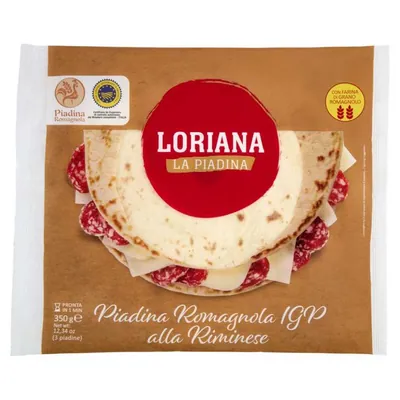 Loriana пьядина IGP романьола риминская, 350 г