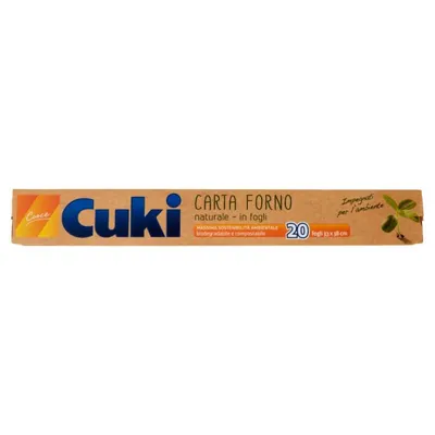 Cuki Натуральная бумага для выпечки, 20 листов