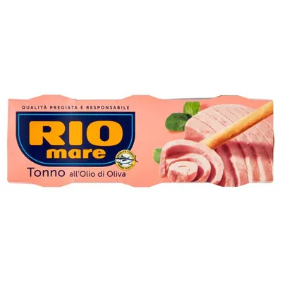 Rio Mare тунец в оливковом масле, 3 × 80 г