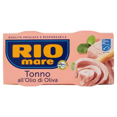Rio Mare тунец в оливковом масле, 2 × 240 г