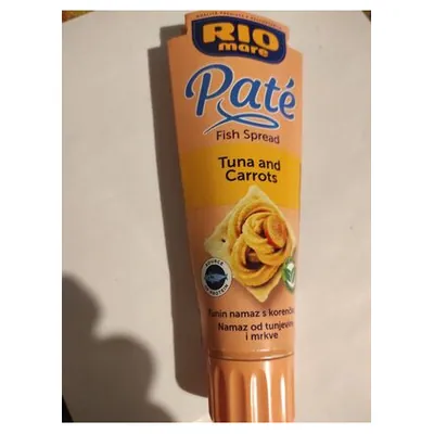 Rio Mare паштет из тунца с морковью, 100 г