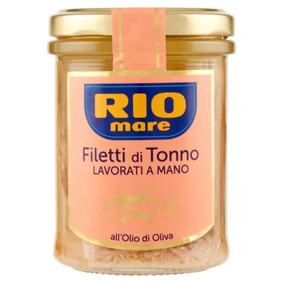 Rio Mare Филе тунца ручной работы в оливковом масле, 180 г