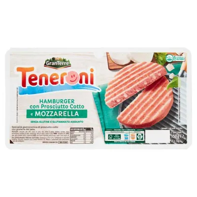 Casa Modena Teneroni Cotto Ham and Mozzarella, 150 g