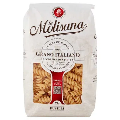 La Molisana Fusilli n. 28 pasta, 500 g