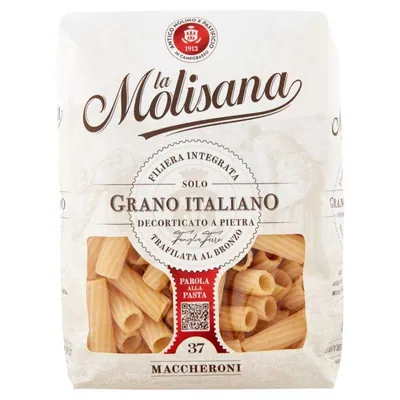 La Molisana Maccheroni n. 37 pasta, 500 g