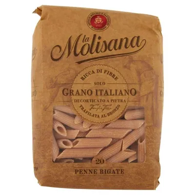 La Molisana Integrale penne rigate n°20, 500 g