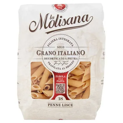 La Molisana Penne Lisce n. 18 pasta, 500 g