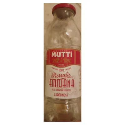 Mutti Emilian tomato passata L'Armoniosa, 400 g