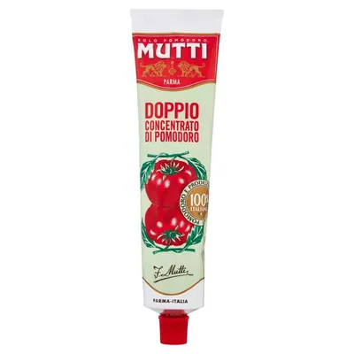 Mutti double concentrated tomato paste, 130 g