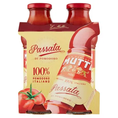 Mutti томатная пассата, 2 × 400 мл