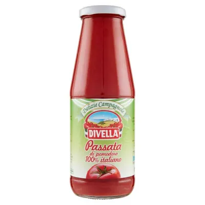 Divella томатная пассата в бутылке, 680 г