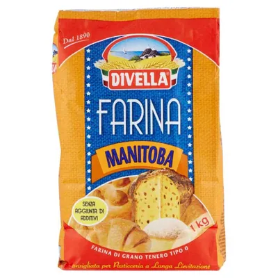 Divella Мука Manitoba тип 0, 1 кг