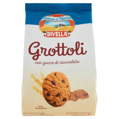 Divella печенье песочное Grottoli, 400 г