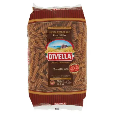 Divella цельнозерновые фузилли, 500 г