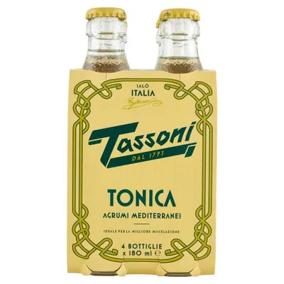 Tassoni тоник, 4 × 0,18 л