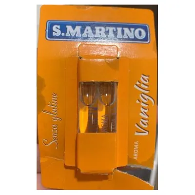 San Martino ванильный пищевой ароматизатор без глютена, 2 шт.
