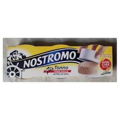 Nostromo yellowfin tuna in olive oil, 65 g