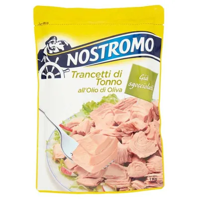 Nostromo кусочки тунца в оливковом масле, 1 кг