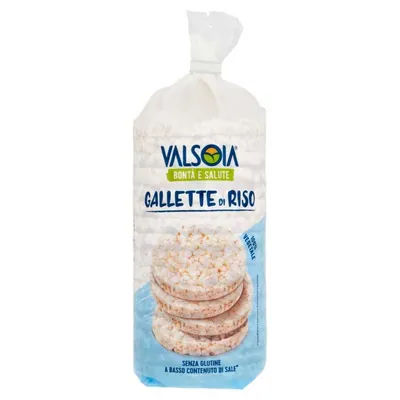 Valsoia Bontà e Salute Рисовые хлебцы Rys, 100 г